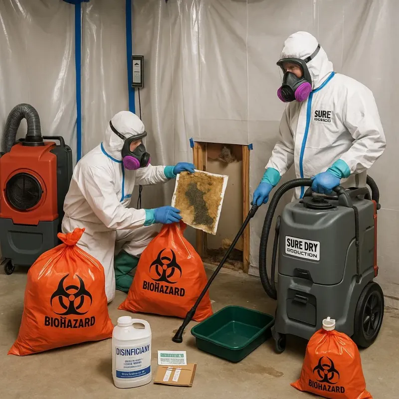 Contaminated Water Handling Protocols process in Warren, MI